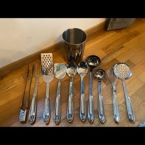 All-Clad Kitchen 11 piece Utensil set